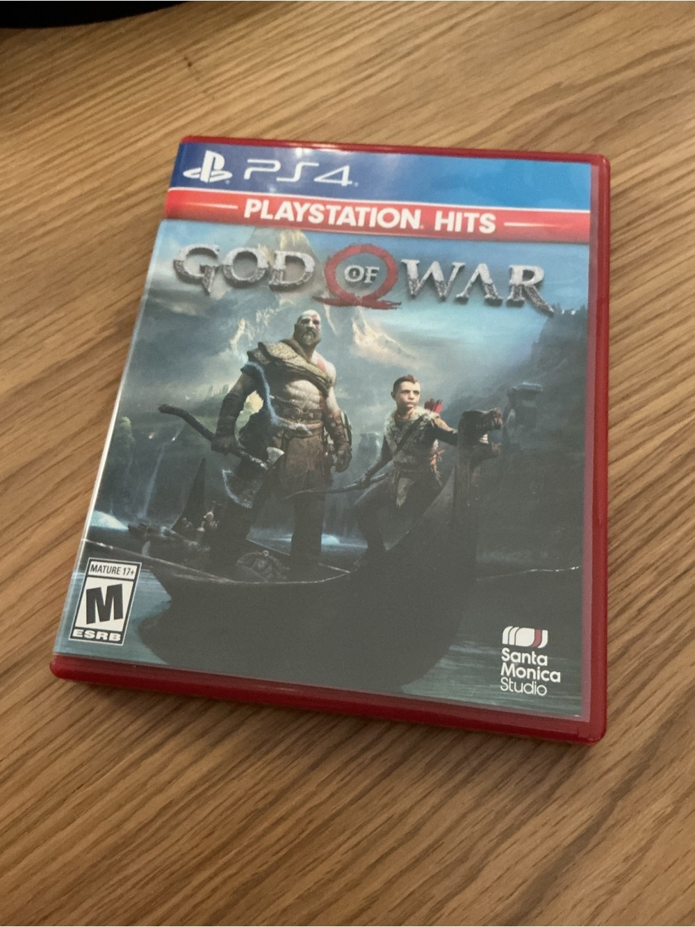 Sony PS4 God of War (Red Case)